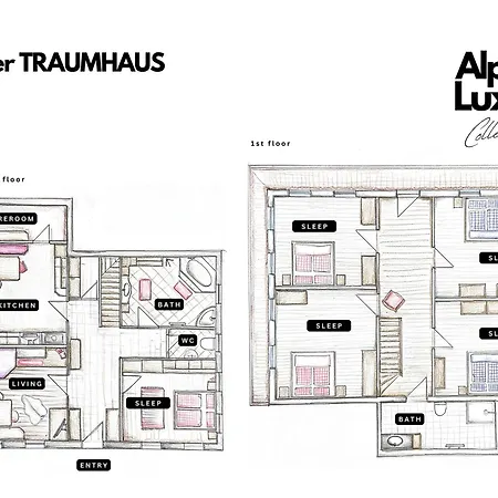 アパート Tiroler Traumhaus Hochzillertalblick - Alpenluxus Collection *